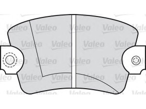 VALEO 598366 stabdžių trinkelių rinkinys, diskinis stabdys 
 Techninės priežiūros dalys -> Papildomas remontas
7701201534, 7701202709, 7701204593