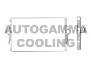 AUTOGAMMA 105504 tarpinis suslėgto oro aušintuvas, kompresorius
30741580, 30748809, 31274554