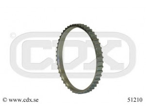 CDX 51210 jutiklio žiedas, ABS 
 Stabdžių sistema -> Vairavimo dinamikos kontrolė
30735955, 6814502, 9466017