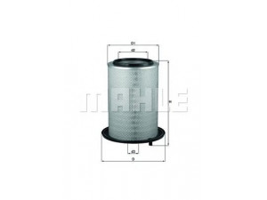 KNECHT LX 450 oro filtras 
 Filtrai -> Oro filtras
5011333, A830X9601AUA, 93152303
