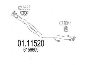 MTS 01.11520 išleidimo kolektorius
6156609