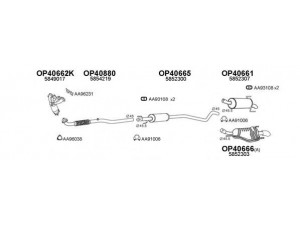 VENEPORTE 400442 išmetimo sistema