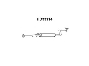 VENEPORTE HD33114 vidurinis duslintuvas 
 Išmetimo sistema -> Duslintuvas
18220ST3E70