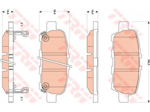 TRW GDB3508 stabdžių trinkelių rinkinys, diskinis stabdys 
 Techninės priežiūros dalys -> Papildomas remontas
D40609HM0B, D4M609N00B