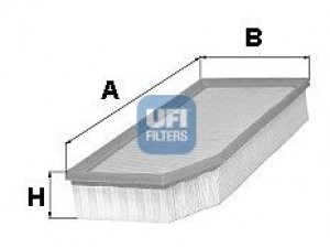 UFI 30.356.00 oro filtras 
 Filtrai -> Oro filtras
6R0129620D