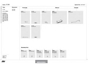 DINEX 250100027 išmetimo sistema 
 Išmetimo sistema -> Išmetimo sistema, visa