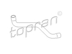 TOPRAN 103 000 radiatoriaus žarna 
 Aušinimo sistema -> Žarnelės/vamzdeliai/sujungimai -> Radiatoriaus žarnos
1H0 121 101P