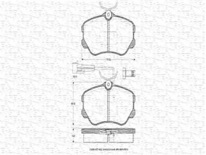 MAGNETI MARELLI 363702160237 stabdžių trinkelių rinkinys, diskinis stabdys 
 Techninės priežiūros dalys -> Papildomas remontas
0009946023, 5895983, 9946023, 5892313