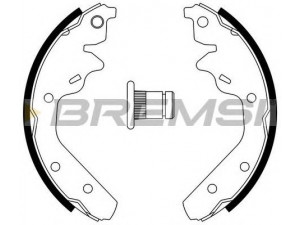 BREMSI GF4519 stabdžių trinkelių komplektas
4238827, 4741722, 4762537, 5011240AA
