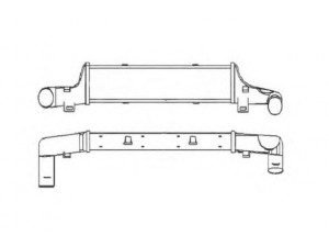 NRF 30408 tarpinis suslėgto oro aušintuvas, kompresorius 
 Variklis -> Oro tiekimas -> Įkrovos agregatas (turbo/superįkrova) -> Tarpinis suslėgto oro aušintuvas
2105001200, 2105001800