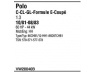 FONOS VW20040B išmetimo sistema 
 Išmetimo sistema -> Išmetimo sistema, visa
