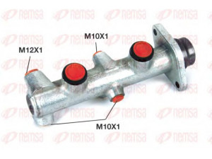 REMSA C1022.11 pagrindinis cilindras, stabdžiai 
 Stabdžių sistema -> Pagrindinis stabdžių cilindras
6136543, 6136544, 6136834, 6136835