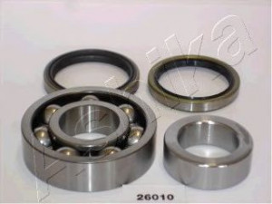 ASHIKA 44-26010 rato guolio komplektas 
 Ašies montavimas/vairavimo mechanizmas/ratai -> Rato stebulė/montavimas -> Rato guolis
90043-63100-000, 90043-63145-000
