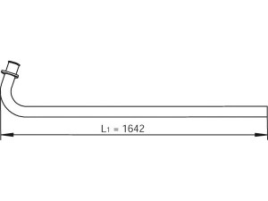 DINEX 47107 išleidimo kolektorius 
 Išmetimo sistema -> Išmetimo vamzdžiai
81.15204.5737, 81.15204.5738