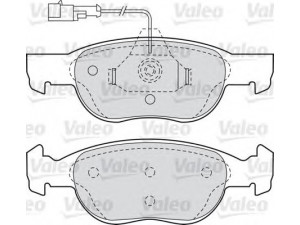VALEO 598040 stabdžių trinkelių rinkinys, diskinis stabdys 
 Techninės priežiūros dalys -> Papildomas remontas
0009947776, 77362300, 9947776, 71752989
