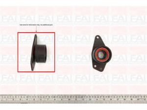 FAI AutoParts T9396 kreipiantysis skriemulys, paskirstymo diržas 
 Diržinė pavara -> Paskirstymo diržas/komplektas -> Laisvasis/kreipiamasis skriemulys
4402632, 9110632, 7700116054