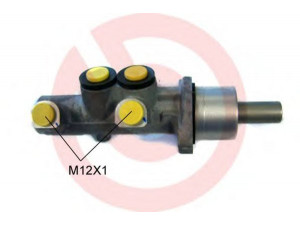 BREMBO M 85 065 pagrindinis cilindras, stabdžiai 
 Stabdžių sistema -> Pagrindinis stabdžių cilindras
010621, 24212317313, 0986480833