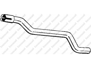 BOSAL 435-913 išleidimo kolektorius 
 Išmetimo sistema -> Išmetimo vamzdžiai
811 253 133 G, 811 253 133 J