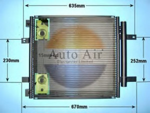 AUTO AIR GLOUCESTER 16-2051 kondensatorius, oro kondicionierius 
 Oro kondicionavimas -> Kondensatorius
C2C026832, C2C12578