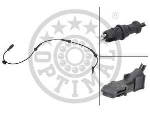 OPTIMAL 06-S131 jutiklis, rato greitis 
 Stabdžių sistema -> Vairavimo dinamikos kontrolė
82 00 446 282