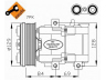 NRF 32447 kompresorius, oro kondicionierius 
 Oro kondicionavimas -> Kompresorius/dalys
1447718, 4502836, 4681621, 4683733