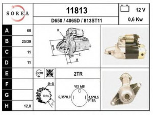 EAI 11813 starteris
M2T40271, 3100085010, 3110079620