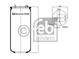 FEBI BILSTEIN 37908 dėklas, pneumatinė pakaba 
 Pakaba -> Pneumatinė pakaba
1276 846