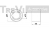 TREVI AUTOMOTIVE WB1055 rato guolio komplektas 
 Ašies montavimas/vairavimo mechanizmas/ratai -> Rato stebulė/montavimas -> Rato guolis
9004363308000