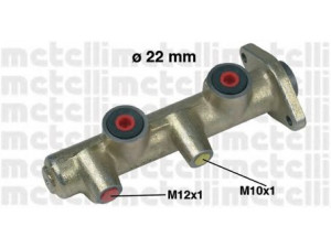 METELLI 05-0168 pagrindinis cilindras, stabdžiai 
 Stabdžių sistema -> Pagrindinis stabdžių cilindras
6083867, 80VB2A032BA, 80VB2A032GA