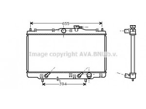 AVA QUALITY COOLING HD2071 radiatorius, variklio aušinimas 
 Aušinimo sistema -> Radiatorius/alyvos aušintuvas -> Radiatorius/dalys
19010P0A902, 19010P0DJ52, 19010P0FJ53
