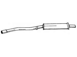 AKS DASIS SG12450 vidurinis duslintuvas
