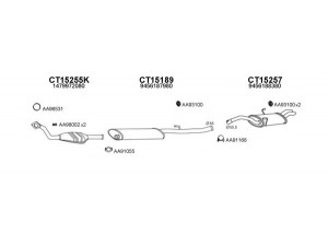 VENEPORTE 430099 išmetimo sistema 
 Išmetimo sistema -> Išmetimo sistema, visa