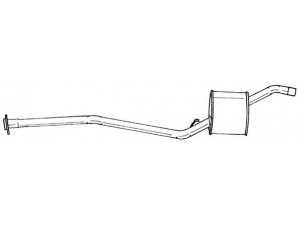 AKS DASIS SG12428 vidurinis duslintuvas