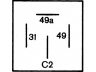 HELLA 4DM 004 420-107 posūkio rodiklio pertraukiklis
980971