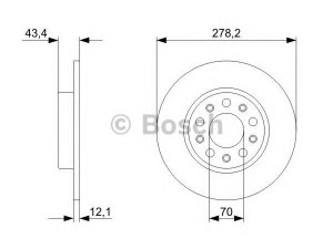 BOSCH 0 986 479 292 stabdžių diskas 
 Dviratė transporto priemonės -> Stabdžių sistema -> Stabdžių diskai / priedai
51767377, 51767378, 51767377, 51767378