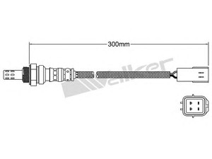 WALKER PRODUCTS 250-24771 lambda jutiklis 
 Variklis -> Variklio elektra
22690 ED000, 226A0 EN21A