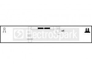 STANDARD OEK755 uždegimo laido komplektas 
 Kibirkšties / kaitinamasis uždegimas -> Uždegimo laidai/jungtys
82 00 122 243