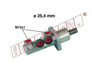 fri.tech. PF600 pagrindinis cilindras, stabdžiai 
 Stabdžių sistema -> Pagrindinis stabdžių cilindras
1047626, 1M0611019A, 7M0611019A