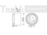 TREVI AUTOMOTIVE TD1682 įtempiklio skriemulys, paskirstymo diržas 
 Techninės priežiūros dalys -> Papildomas remontas
057109243F, 057109243G, 057109243F