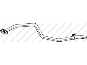BOSAL 484-397 išleidimo kolektorius 
 Išmetimo sistema -> Išmetimo vamzdžiai
FE54-40-700A, FE54-40-700A9A