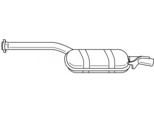 AKS DASIS SG35425 vidurinis duslintuvas