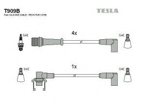 TESLA T909B uždegimo laido komplektas 
 Kibirkšties / kaitinamasis uždegimas -> Uždegimo laidai/jungtys
7700854824