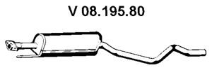 EBERSPÄCHER 08.195.80 priekinis duslintuvas 
 Išmetimo sistema -> Duslintuvas
58 52 384, 58 52 973, 8 52 359