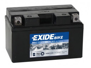 EXIDE AGM12-8 starterio akumuliatorius; starterio akumuliatorius 
 Elektros įranga -> Akumuliatorius