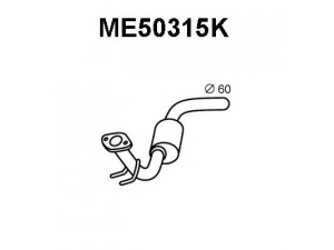 VENEPORTE ME50315K katalizatoriaus keitiklis 
 Išmetimo sistema -> Katalizatoriaus keitiklis
6384903319, 6384904219