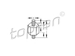 TOPRAN 102 744 laikantysis rėmas, degalų tiekimo sriublys 
 Degalų tiekimo sistema -> Kuro siurblys/dalys -> Būgninių stabdžių dalys
191 201 256, 191 201 256