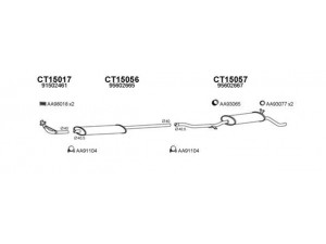 VENEPORTE 150050 išmetimo sistema 
 Išmetimo sistema -> Išmetimo sistema, visa