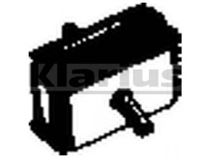 KLARIUS 420140 laikiklis, išmetimo sistema
173557, 306206, 306206, 173557