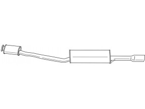 AKS DASIS SG39608 galinis duslintuvas