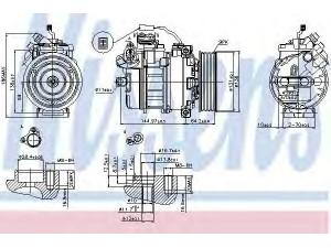 NISSENS 89371 kompresorius, oro kondicionierius 
 Oro kondicionavimas -> Kompresorius/dalys
4572300111, A0002343711, A4572300111
